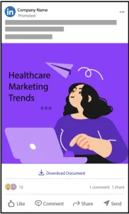 LinkedIn lead generation form